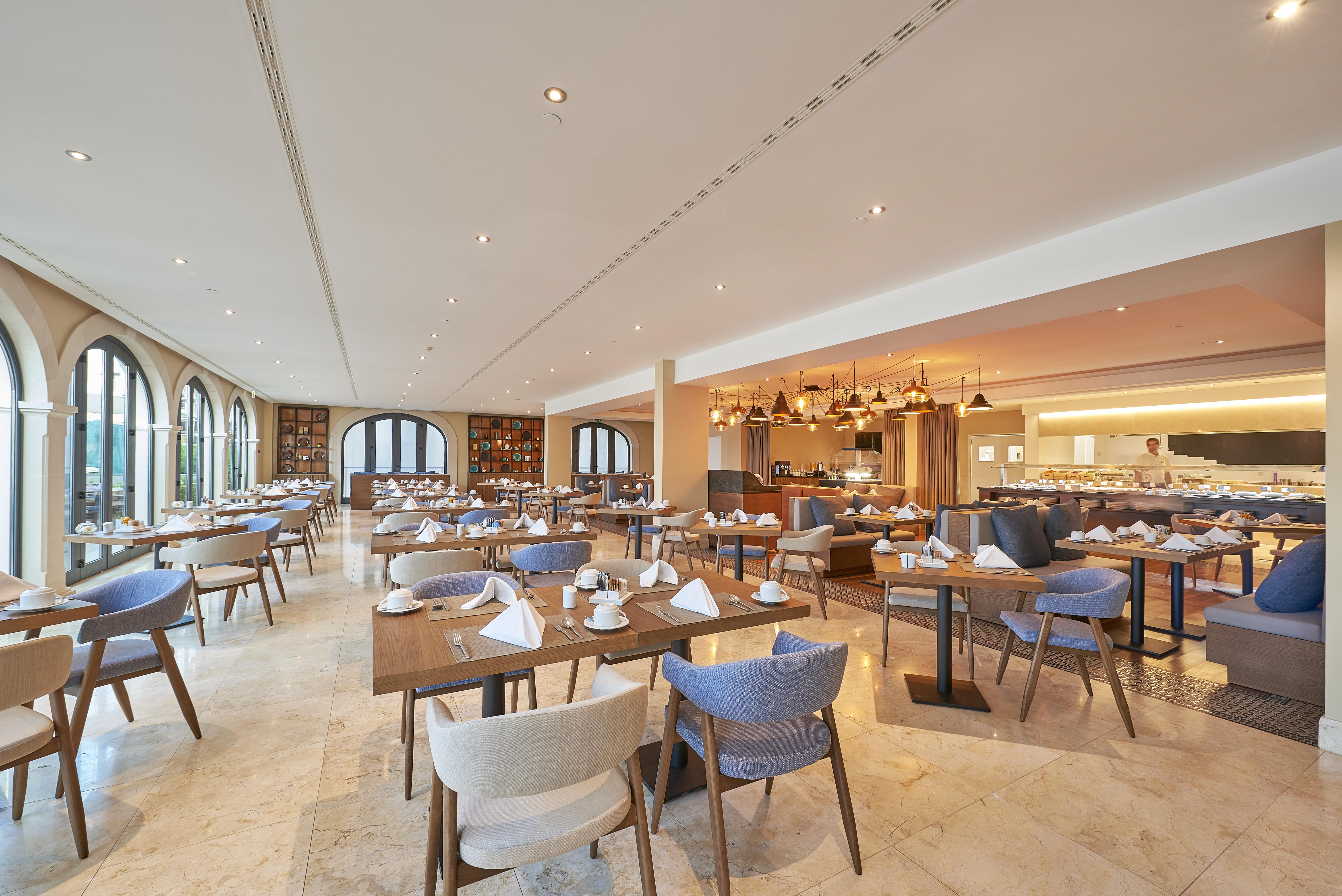 Cascade Wellness Resort Lagos Dış mekan fotoğraf The restaurant